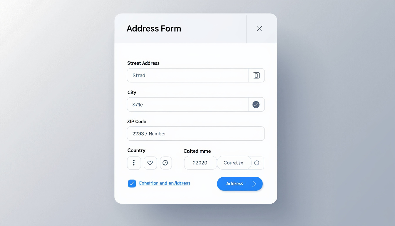 découvrez si vous pouvez personnaliser le format d’adresse dans un formulaire et comment adapter les champs aux besoins spécifiques de votre site.