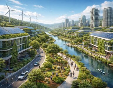 Comment Bede, une ville du futur écologique, lutte contre le changement climatique