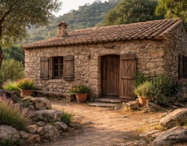 Explorer les matériaux naturels utilisés dans la construction de la maison corse traditionnelle