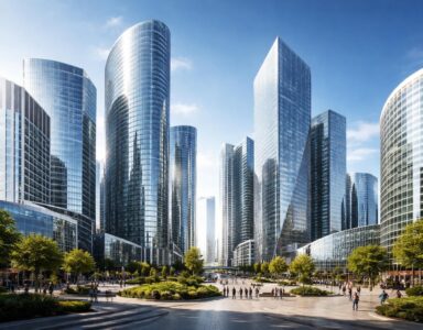 Les gratte ciels de la Défense à Paris : un symbole de l&rsquo;architecture moderne