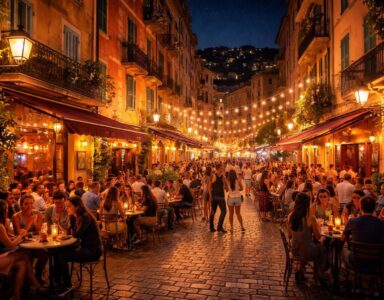 Plongée dans l&rsquo;ambiance festive du quartier chaud à Nice