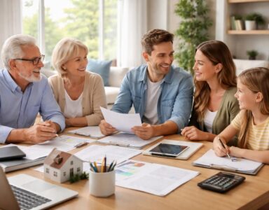 Prêt immobilier avec ses parents : comment monter un dossier familial solide