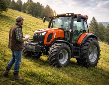 Choisir le meilleur tracteur pour un terrain en pente en toute sécurité