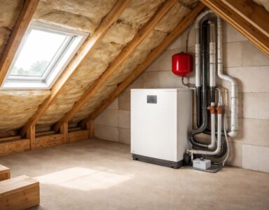 PAC grenier : peut-on installer une pompe à chaleur sous les toits ?
