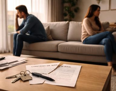 Comment se retirer d&rsquo;un bail après une séparation de couple ?