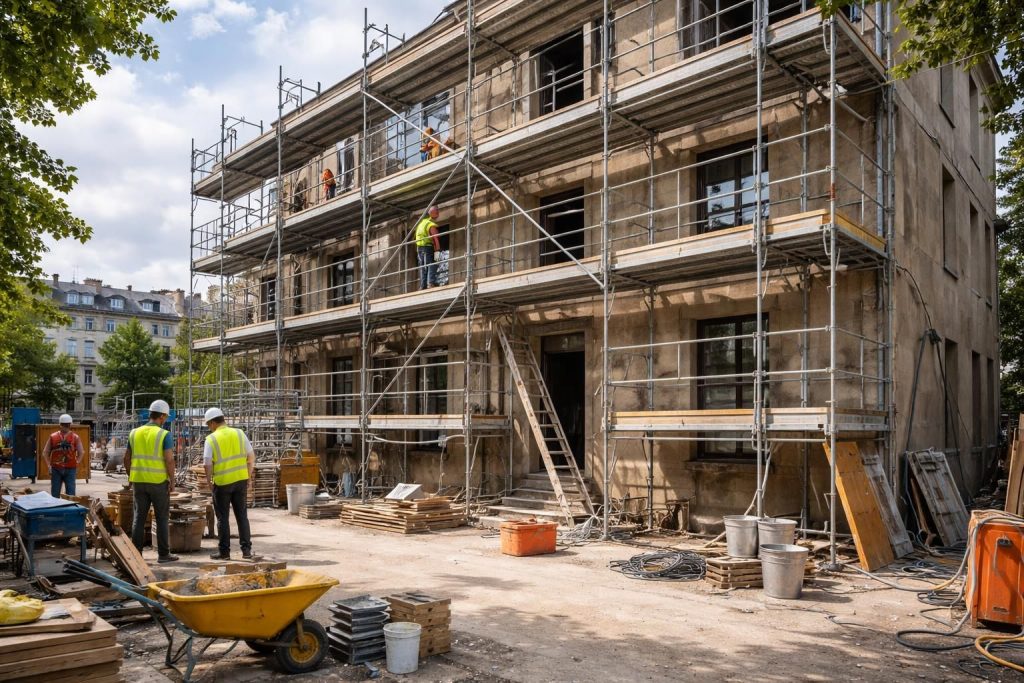 Quel est le prix d&rsquo;un échafaudage en location pour ses travaux ?
